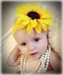 Baby Headband Sunflower Headband Crochet Headband Baby Headbands Crochet Headband Baby Girl Fashion