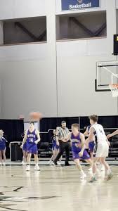 Kaden Beal with the basket late in the third quarter to give  Jonesport-Beals a 33-32 lead over CA