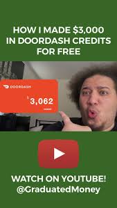 How To Use Doordash Credits To Eat For Free Doordash Financial Tips Promo Codes