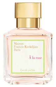 On the maison francis kurkdjian website, pear and lychee are omitted from the official note list which reads as follows a la rose opens on my skin with all the beauty of fresh cabbage roses growing in a garden. Maison Francis Kurkdjian Paris A La Rose Eau De Parfum Nordstrom