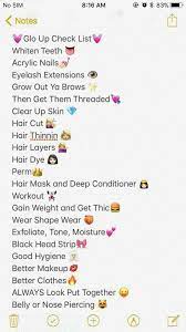 Hygiene Routine Checklist More Tips For A Healthier Lifestyle Glow Up Tips Glo Up Skin Tips