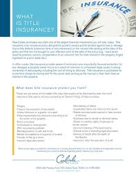 Maybe you would like to learn more about one of these? What Is Title Insurance Carlisle Title