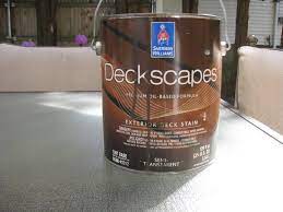 Sherwin williams deckscapes solid color stain. Deckscapes Thrifty Home Design
