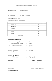 Menentukan alokasi waktu baik pada rpp program tahunan program semester harus didasarkan pada minggu efektif dan jumlah jam mapel dalam struktur kurikulum serta ki dan kd. Doc Alokasi Waktu Dan Program Tahunan Penghitungan Alokasi Waktu Dhyiika Noprinatama Academia Edu