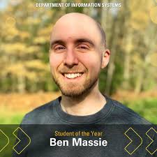 Congratulations to the 2024 Department of Information Systems Award  Recipients! 🎉 We're proud to acknowledge the outstanding achievements of  our students and celebrate their commitment to excellence: ⭐ Student of the  Year: