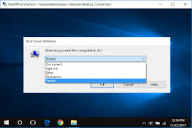 This will remotely restart the target windows 10 computer and force close all running programs on it. How To Shutdown Or Restart Remote Desktop Windows 10 Pc