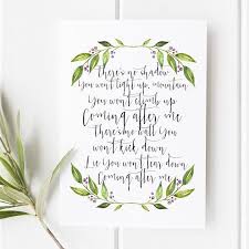 Reckless Love There S No Shadow You Won T Light Up Etsy Bible Verse Gifts Bible Verse Prints My Bible