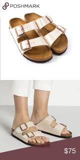 Birkenstock Women S Arizona Essentials Eva Sandals White 38 Nwt Birkenstock Arizona Birko Flor Sandal Sz 38 Color Graceful Pearl White The Birkenstock Arizona Is A Genu Birkenstock Birkenstock Arizona Popular Sandals