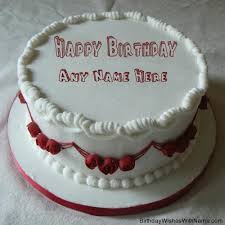 Happy birthday cake with name and photo edit. Create Happy Birthday 3d Name Cake