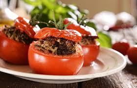 Tomates Farcies A L Agneau Confit Recette En 2020 Tomates Farcies Tomates Recette Tomates Farcies