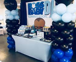 Baby Boy 2nd Birthday Decoration Ideas For Boy Pin By Kimberly Vass On Baby Boss Baby Shower Baby Boy Shower Party Baby Birthday Party Boy Baby Birthday Party Decorations