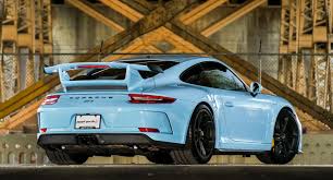 In order to make it go faster around the track than e.g. Be Honest Do You Need Anything More Than A Gulf Blue Porsche 911 Gt3 Carscoops