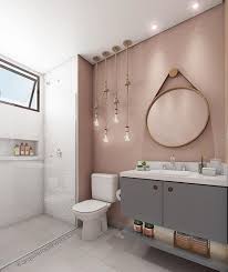 Apaixonado No Detalhe Das Luzes Com Cordas E Na Paleta De Cores Desse Banheiro Gostaram Projeto Decoracao Do Banheiro Banheiro Feminino Banheiros Modernos