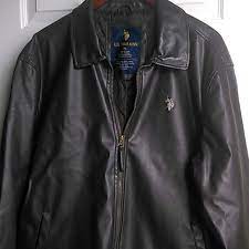 Men U S Polo Faux Leather Jacket Leather Jacket Faux Leather Jackets Jackets