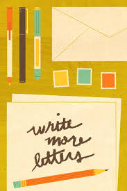 Everyone Should Write Letters Fun Mail Lettering Handwritten Letters