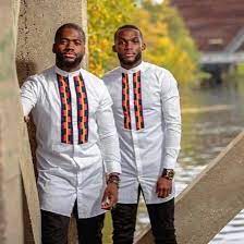 This account allotment is handmade with admirable ankara fabric. Royal Fashion Tanzania Mitindo Ya Kiume Kwa Ajili Ya Sendoff Na Engagement Mashati Na Suruali