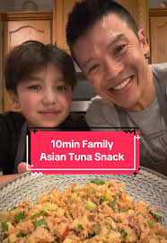 Asian Tuna Recipe Father and Son