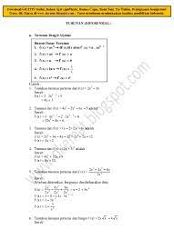 Y' = f'x ⇒ lagrange. 19 Modul Turunan Diferensial Pak Sukani