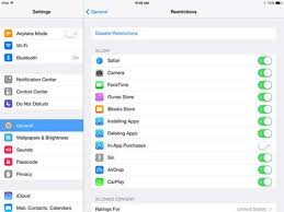 How To Disable Or Limit In App Purchases In Ios App Ipad Icloud