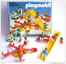 Playmobil grand jardin d'enfants (5024). Playmobil Rare Boite Playmobil 3416 Jardin D Enfants Avec Jeux Du Square