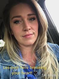 Leslie Rhyne's Instagram, Twitter & Facebook