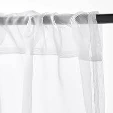 Shop over 270 top sheer curtain and earn cash back all in one place. Teresia Sheer Curtains 1 Pair White 57x98 145x250 Cm Ikea