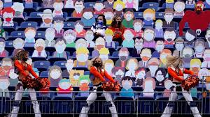 After some initial confusion about what a geologist is, stan's dad manages to tell the mayor that south park is in trouble. South Park Cut Outs Spread Across Five Sections At Broncos Game Denver Broncos Blog Espn