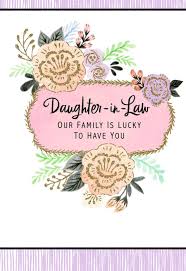 You will meet many people who will have impact on your life but only a mother's love will stay in your heart forever. Lucky To Have You Daughter In Law Mother S Day Card Greeting Cards Hallmark