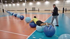 It's great for working on flexibility, chest opening and core strength. World Record Exercise Ball Surfing Ot 6 Youtube