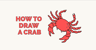 There are so many kinds of crabs that it is nearly knowing the basic technique of how to draw a crab will be very helpful because you can then make your own original creations and illustrate your. How To Draw A Crab Really Easy Drawing Tutorial