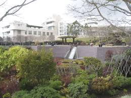 Robert Irwin Garden At The Getty Small Garden Landscape Small Front Gardens Landscape Design