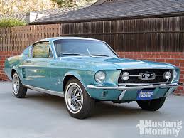 It is quite a unique mustang. 1967 Ford Mustang Fastback Restored