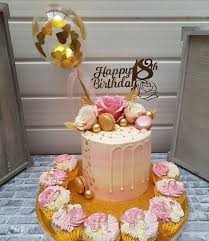 18th Birthday Cake Toppers Rose Gold Balloon Cake Topper Confetti 5 Party Birthday Wedding Etsy Buttercream Birthday Cake 15th Birthday Cakes 60th Birthday Cakes