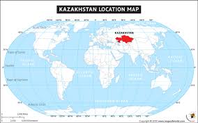 World map political map of the world showing names of all countries with political boundaries. Where Is Kazakhstan Located Location Map Of Kazakhstan