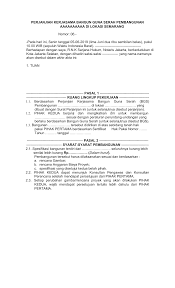 Definisi surat perjanjian adalah salah satu surat resmi yang didalamnya mengatur tentang hak dan kewajiban 2 (dua) orang atau lebih yang akan melakukan sebuah kesepakatan atas. Contoh Surat Perjanjian Kerjasama Pendanaan Proyek Bagi Contoh Surat