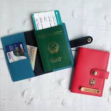 ví da đựng passport