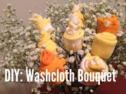 Diy Baby Washcloth Bouquet Ballin On A Budget Blog