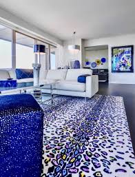 Modern Living Room Decor Cobalt Blue Decor Colorful Royal Blue Sofa Blue Living Room Decor Blue Living Room Luxury Living Room Decor
