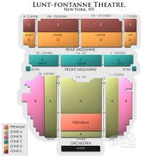 lunt fontanne theatre concert tickets and seating view