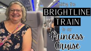 Taking the Brightline Train to the Sun Princess!︱ Orlando to Fort Lauderdale