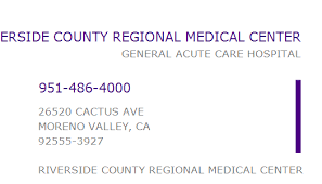 18470 cactus avenue, riverside, ca 92508 (mls# iv21016178) is a single family property that was sold at $1,060,000 on april 05, 2021. 1053701706 Npi Number Riverside County Regional Medical Center Moreno Valley Ca Npi Registry Medical Coding Library Www Hipaaspace Com C 2021