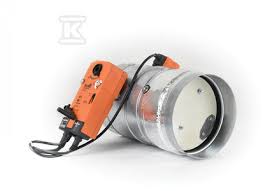 KTM fire damper with 24V actuator KTM-100N L307-V-BFL24-T ...