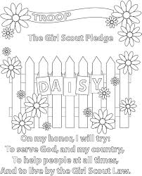 Color, add patterns and decorate your creations with animated stamps. Girl Scouts Daisy Coloring Pages Coloring Home