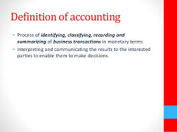 Both finance and accounting deal with the flow of money and assets. Basic Accounting And Financial Management