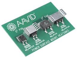 cooling pad on pcb backside by vias