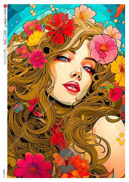 Pop Art Furniture Decoupage Paper