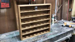 Shot glass shotglass display case holder cabinet with door. Shot Glass Display Case Youtube