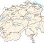 Detailed Map of Switzerland from gisgeography.com