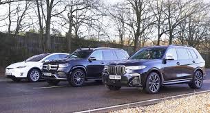 Bmw X7 And Mercedes Gls Have A Go At The Tesla Model X In 2020 Tesla Model X Bmw X7 Tesla Model
