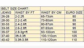 Nina Belt Size Chart Album On Imgur